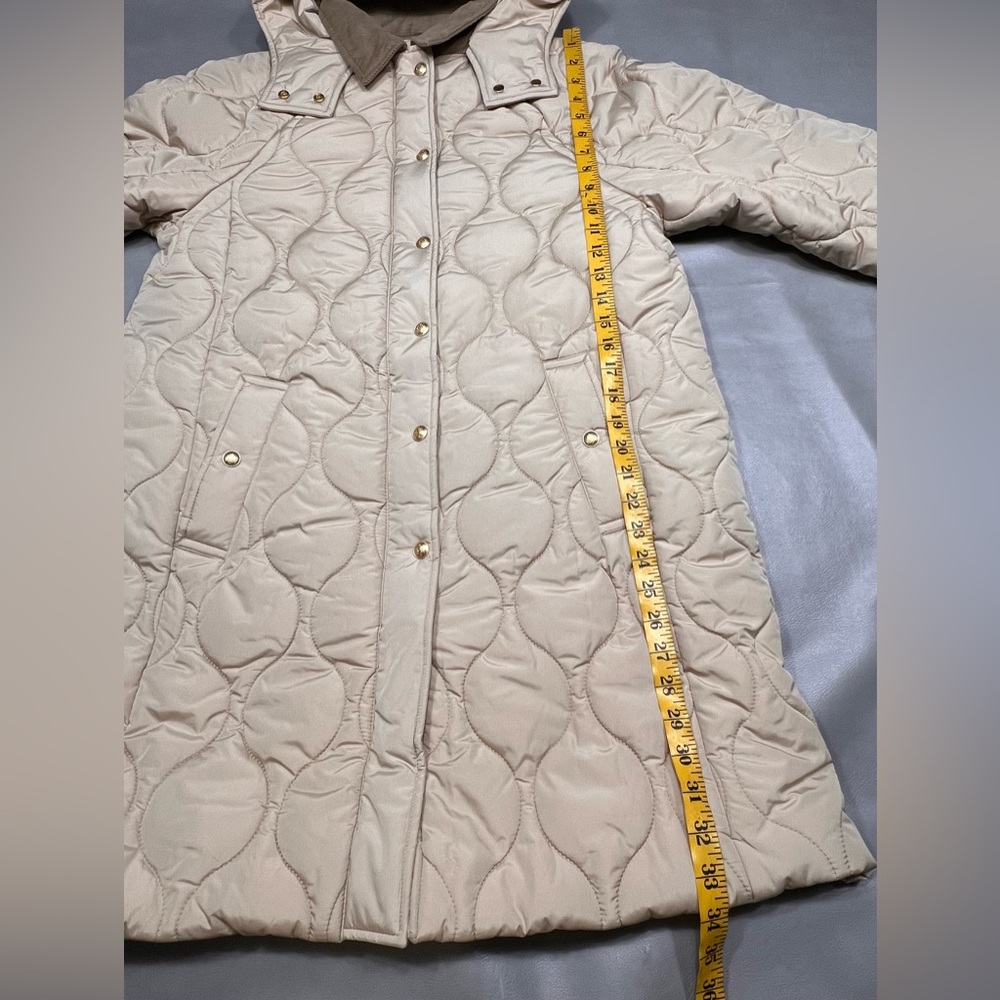 J Crew Stowe Puffer Jacket Primaloft Removeable Hood Size Medium #CD108 - Picture 14 of 15